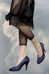 Tabi rhinestone pump