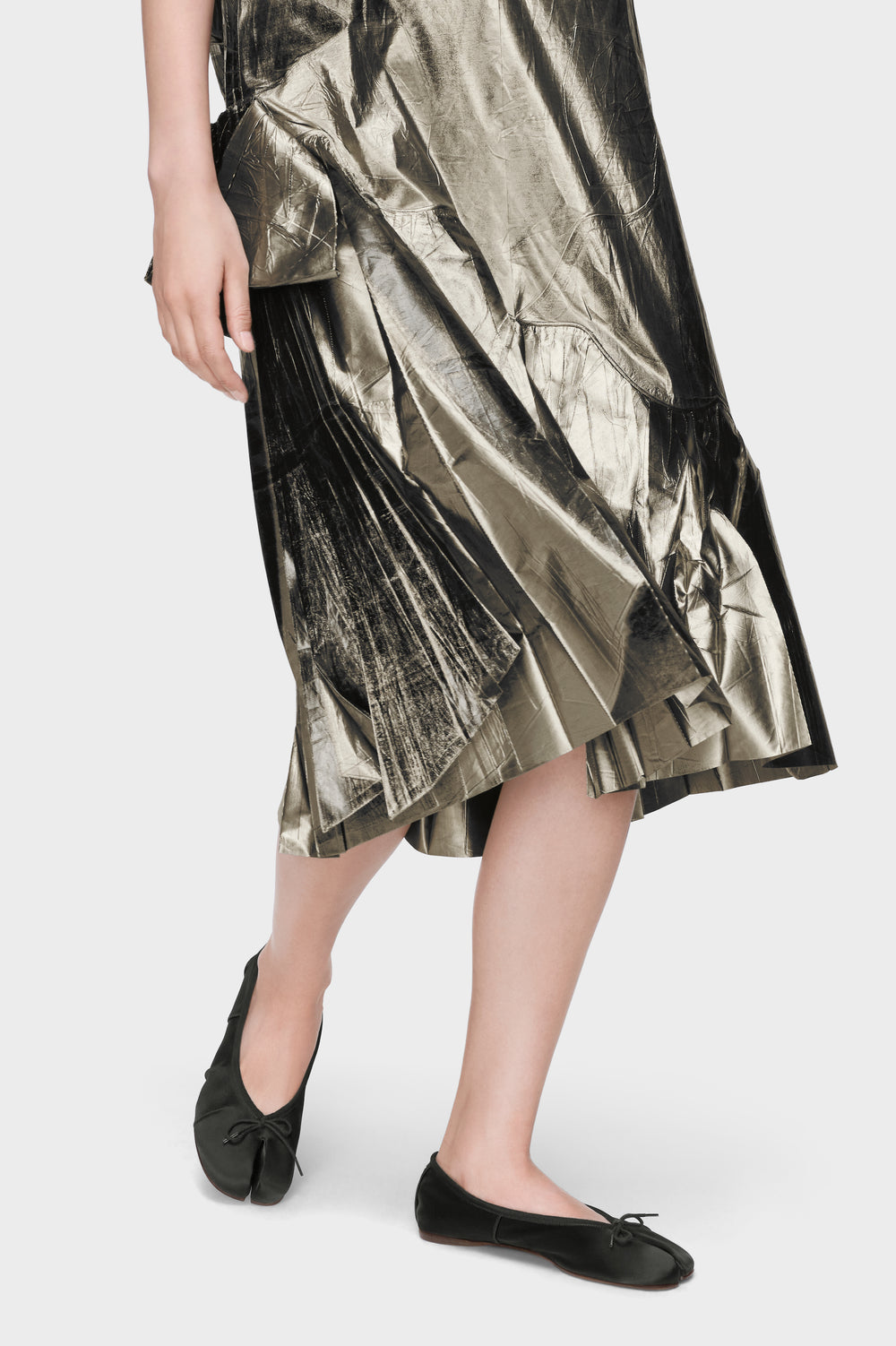 Maison Margiela Tabi Satin Ballerina