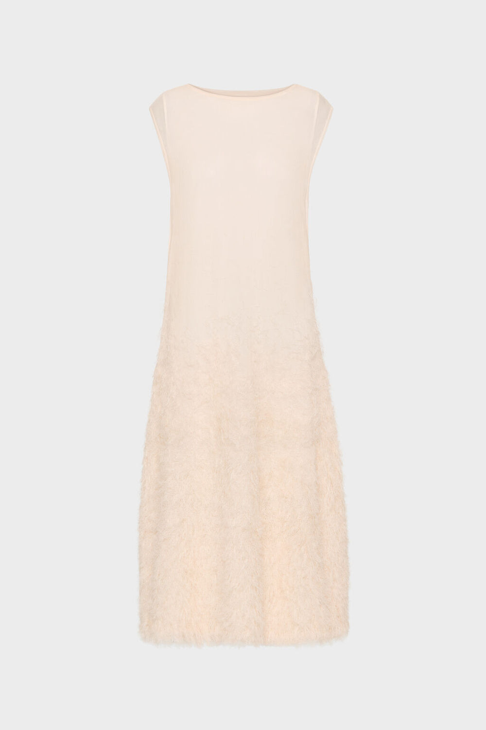 Retrograde silk knit dress