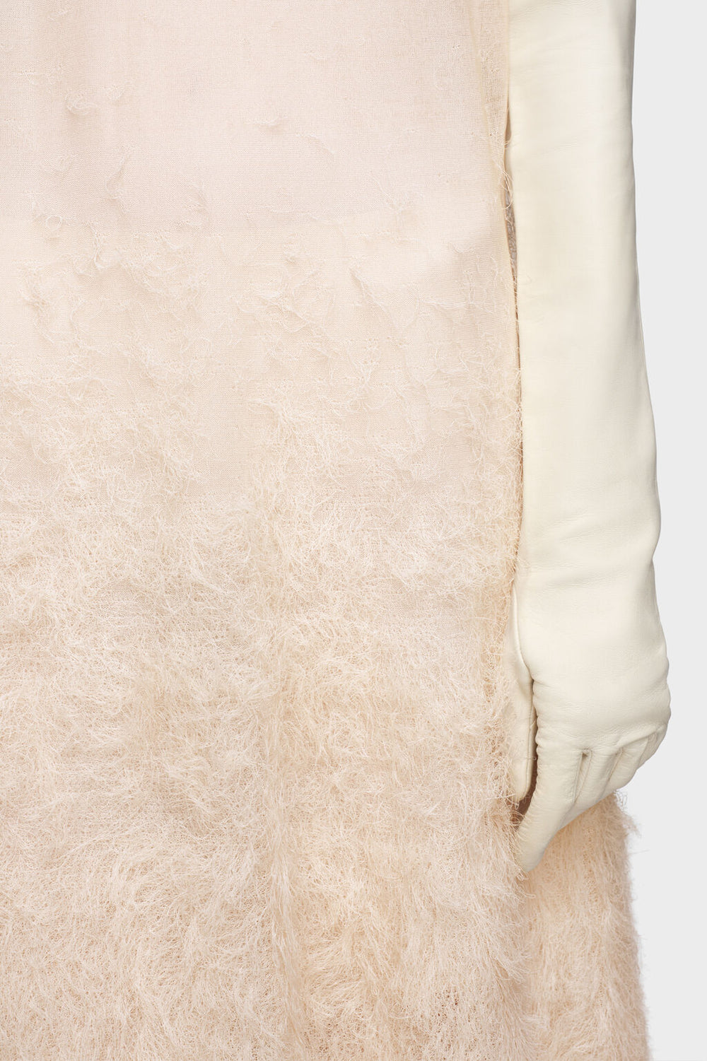 Retrograde silk knit dress