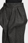 Wool bustier dress