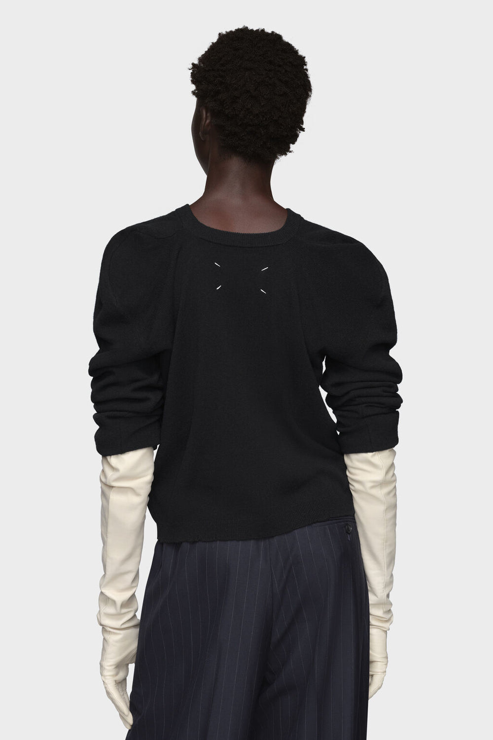 Wool knit top