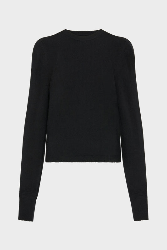 Wool knit top