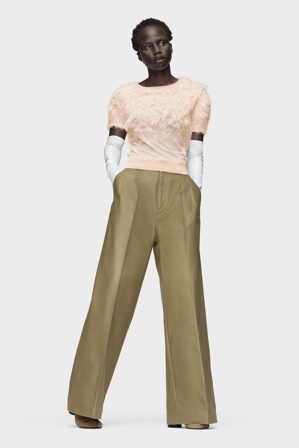 Maison Margiela Skater Chino cotton trousers