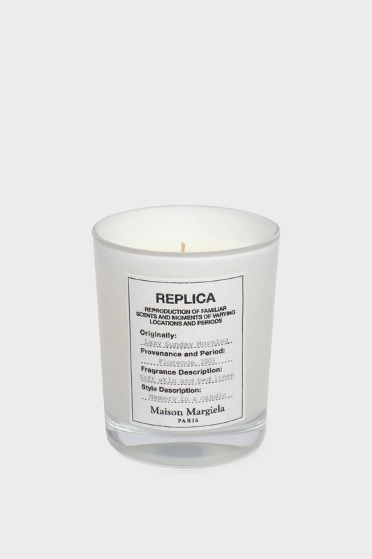 Replica Lazy Sunday Morning candle
