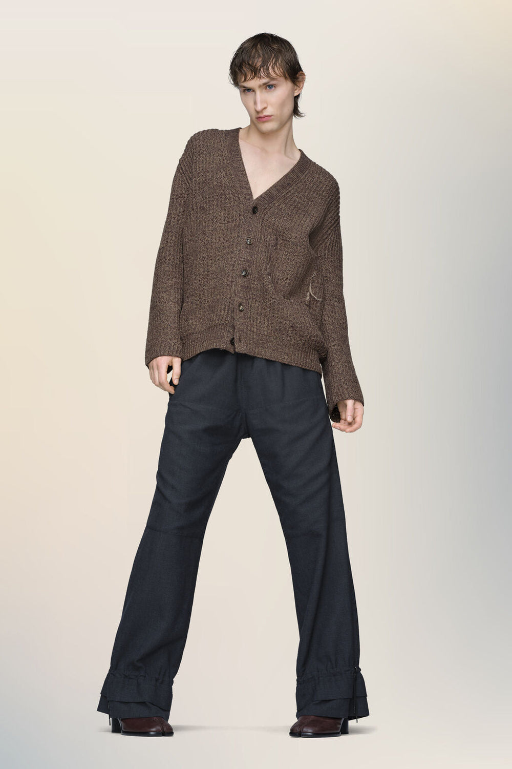 Wool cardigan