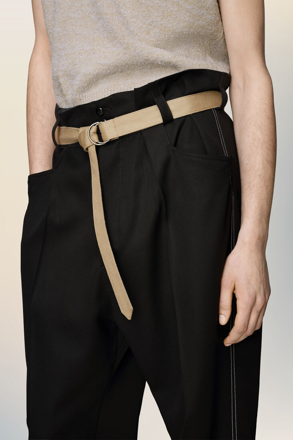 Wool trousers
