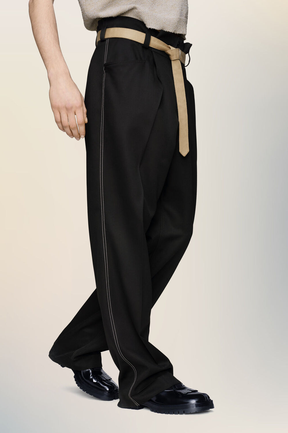 Wool trousers