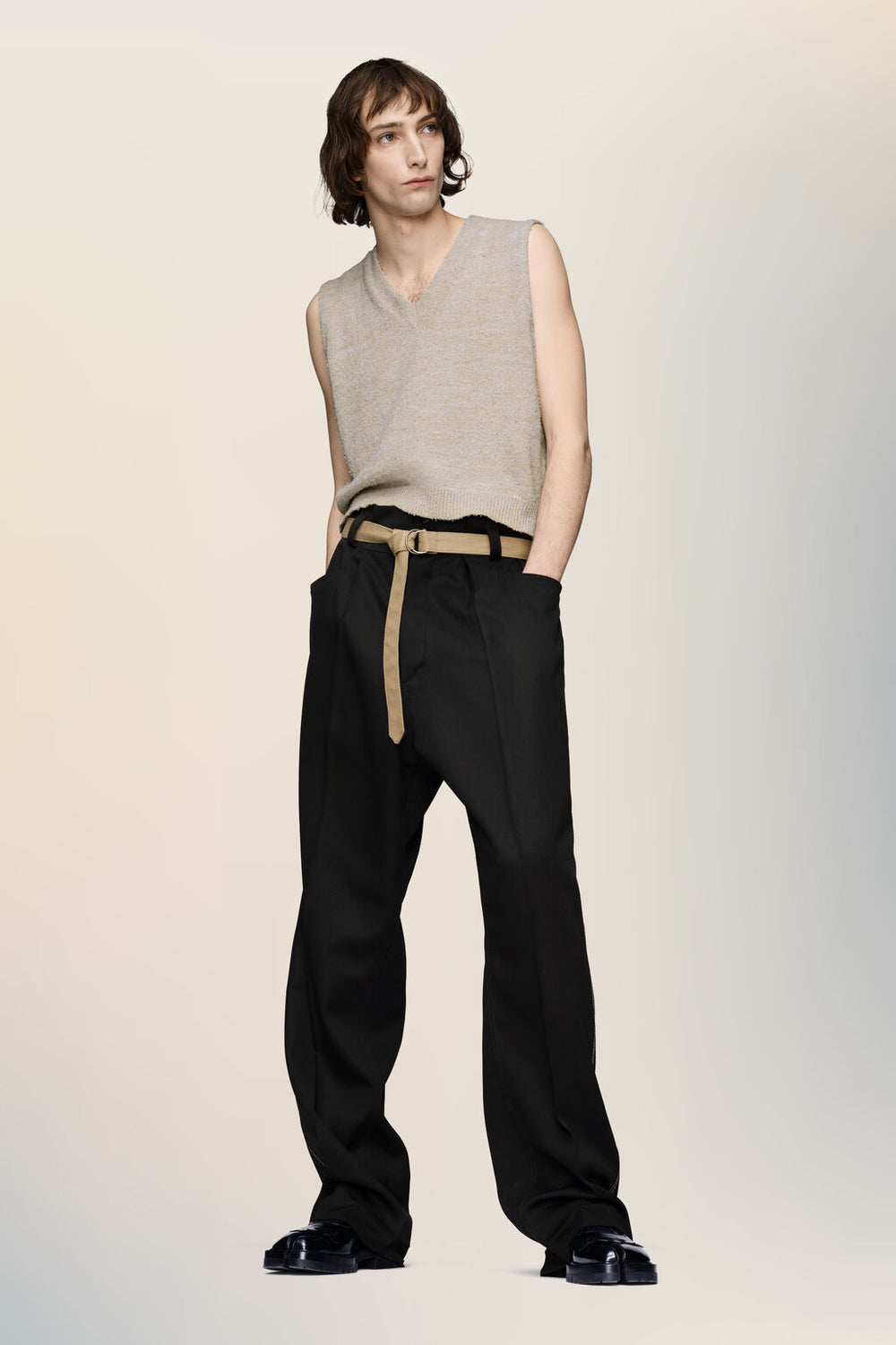 Wool trousers
