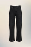 Straight-leg jeans