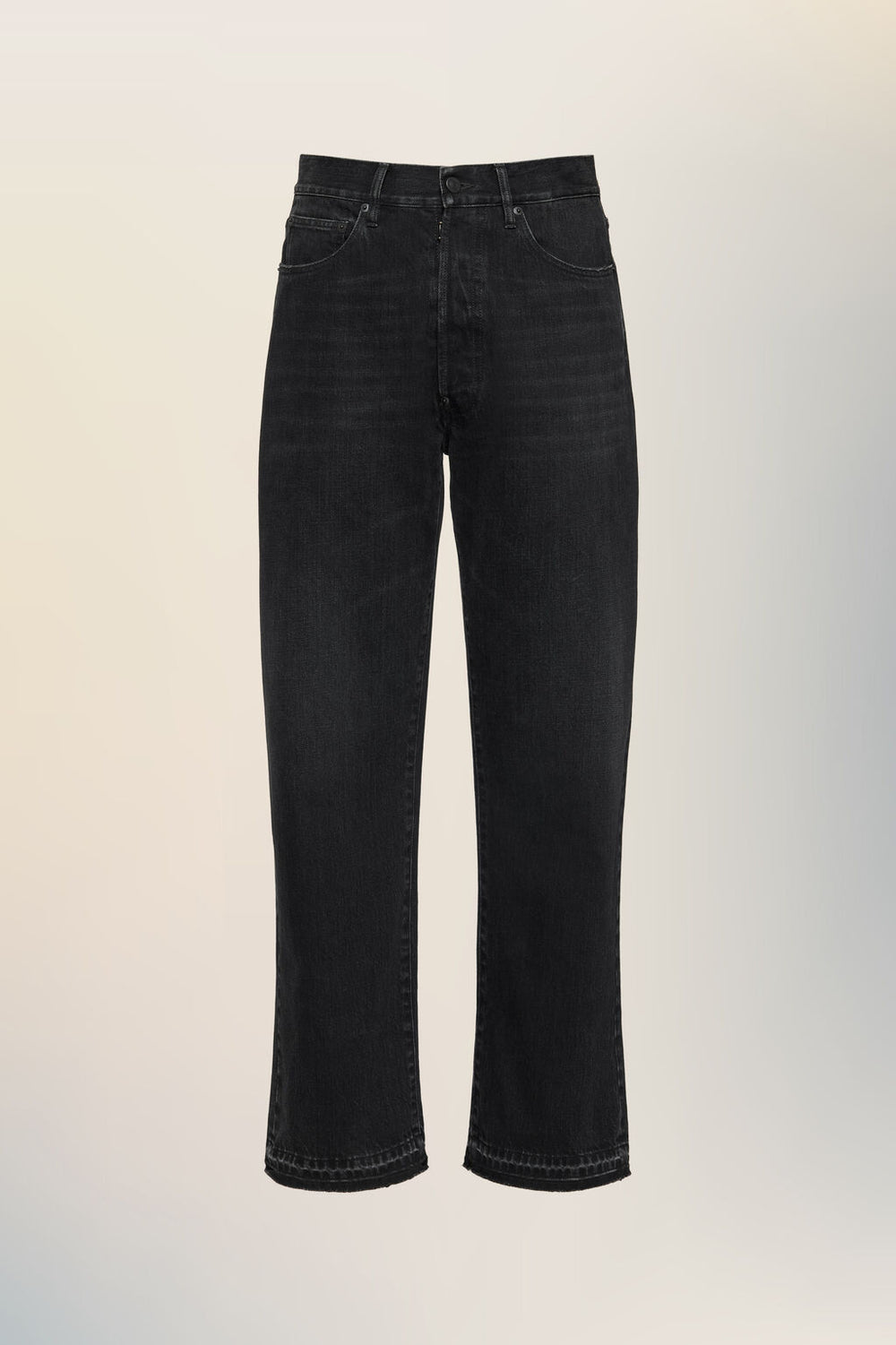 Straight-leg jeans