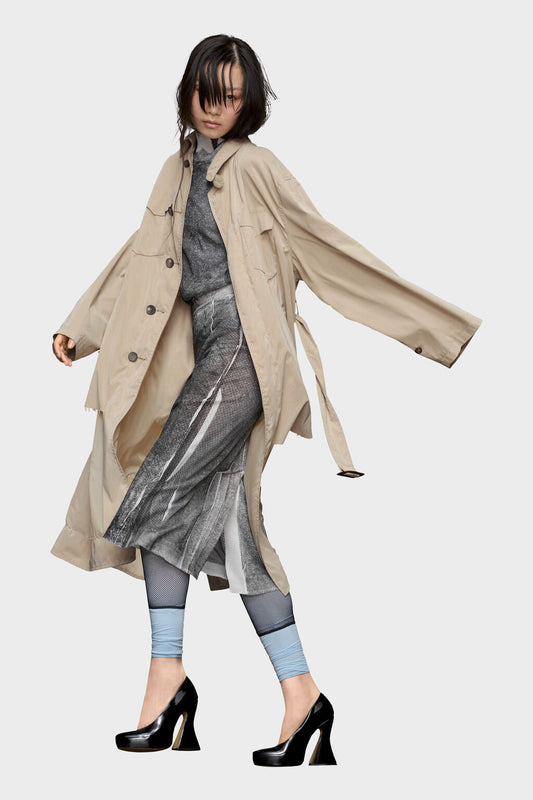 Décortiqué reversible coat