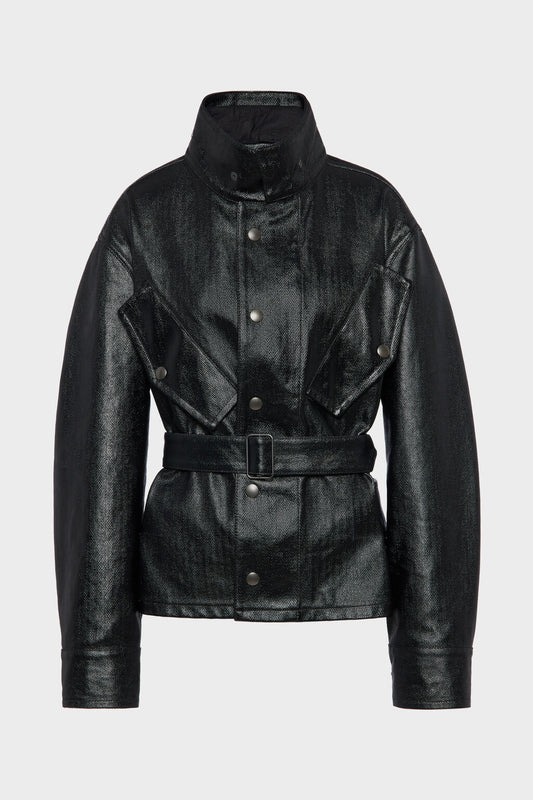 Belted jacket
