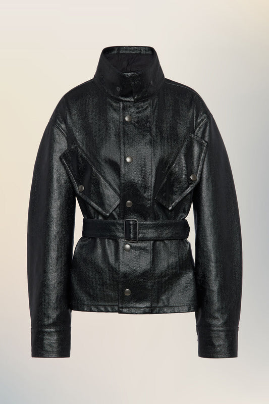 Belted jacket