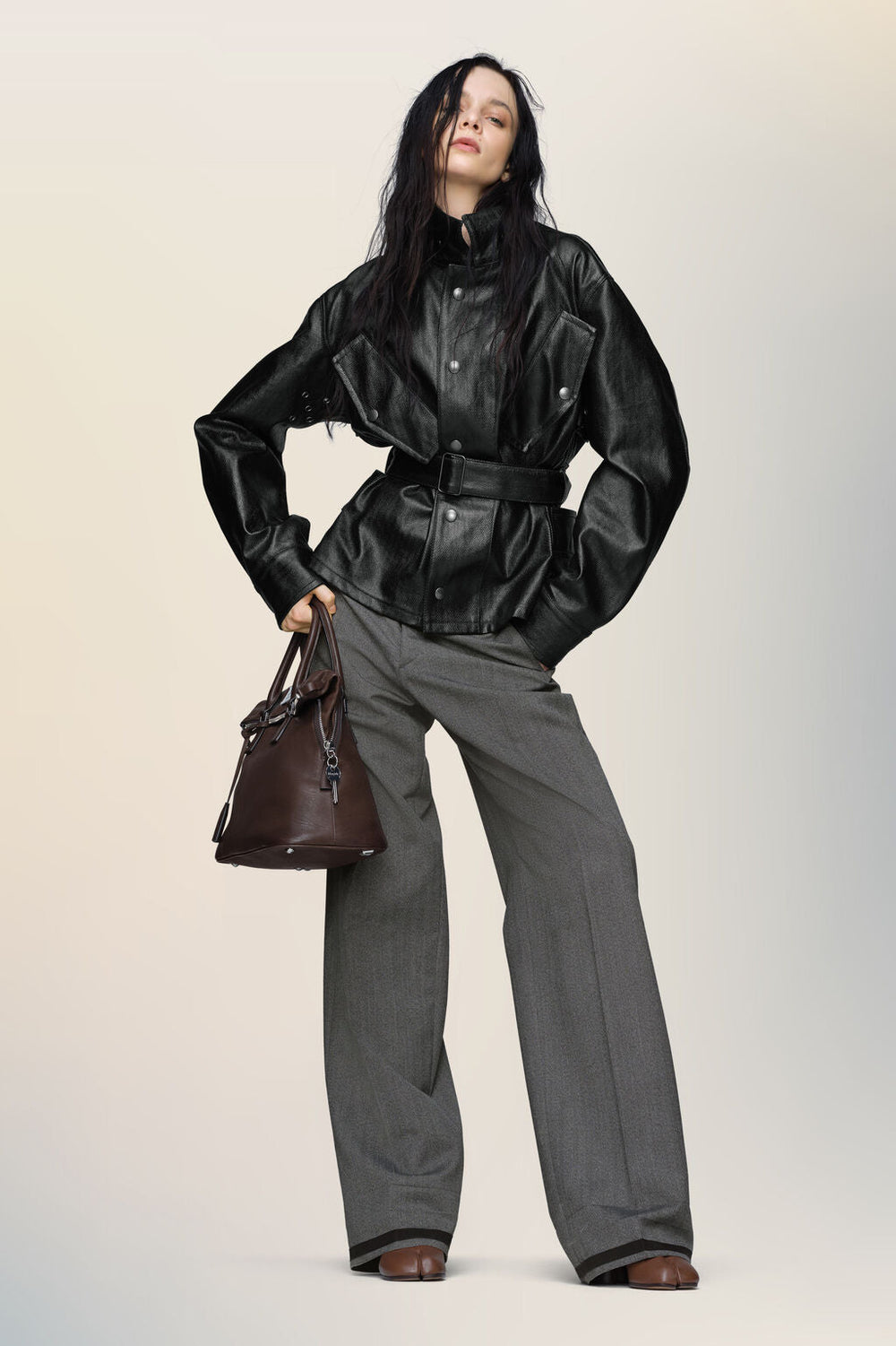 Belted jacket