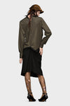 Reversed shirtdress