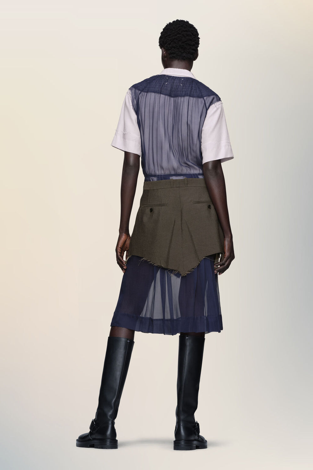 Spliced dress
