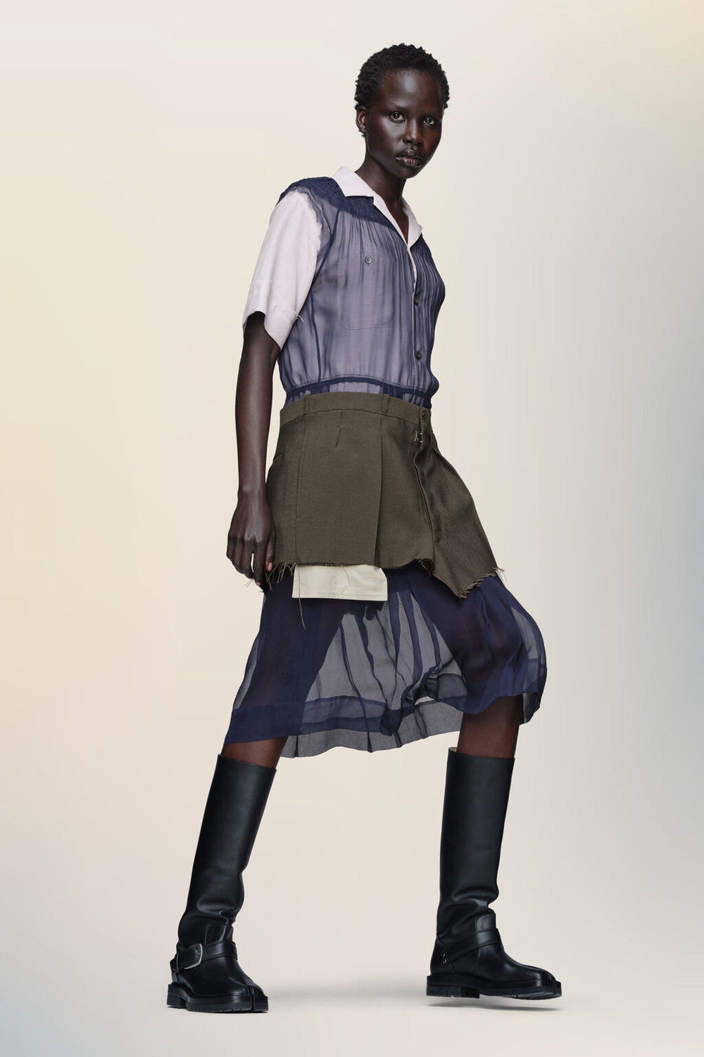 Spliced dress