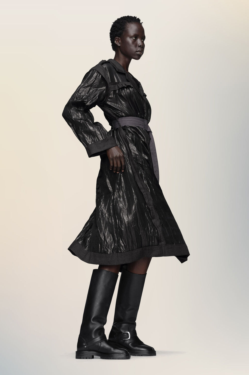 Trench dress