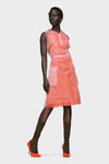 Sheer tea dress