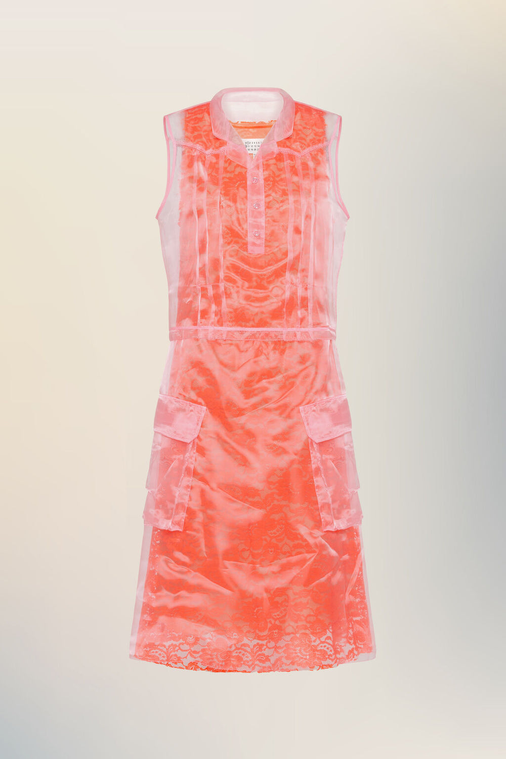 Sheer tea dress