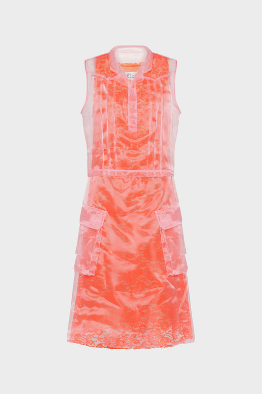 Sheer tea dress