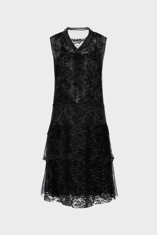 Sheer tea dress