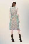 Sheer tea dress
