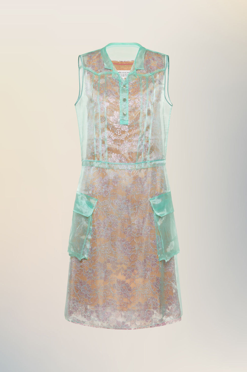 Sheer tea dress