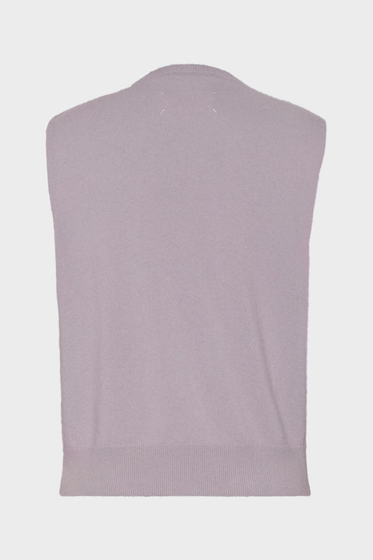 Wool V-neck Gilet