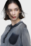 Sun-faded polo top