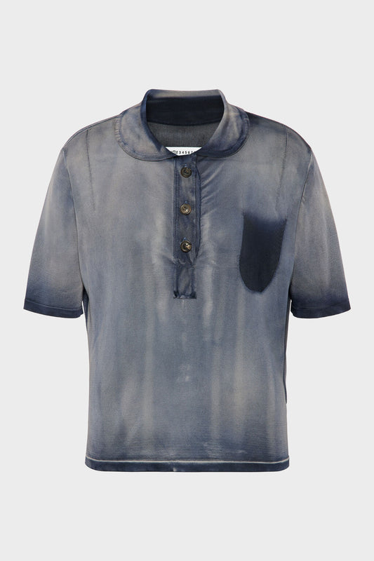 Sun-faded polo top
