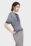 Sun-faded polo top