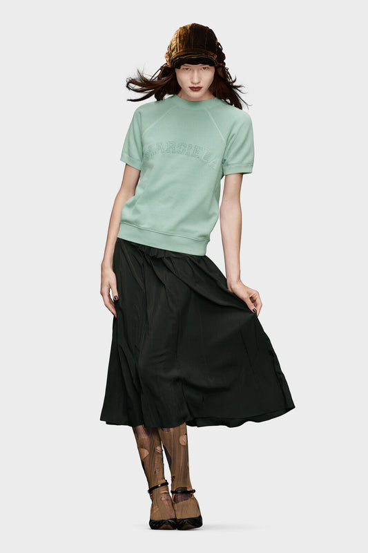 Short sleeve sweatshirt