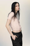 Crewneck knit top