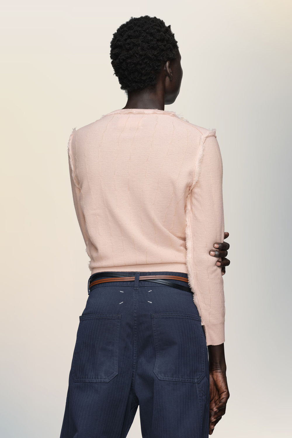 Knit cardigan