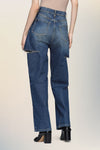 Cut-out jeans