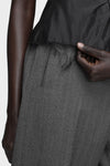 Asymmetric draped top