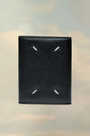 Accordion fold leather wallet