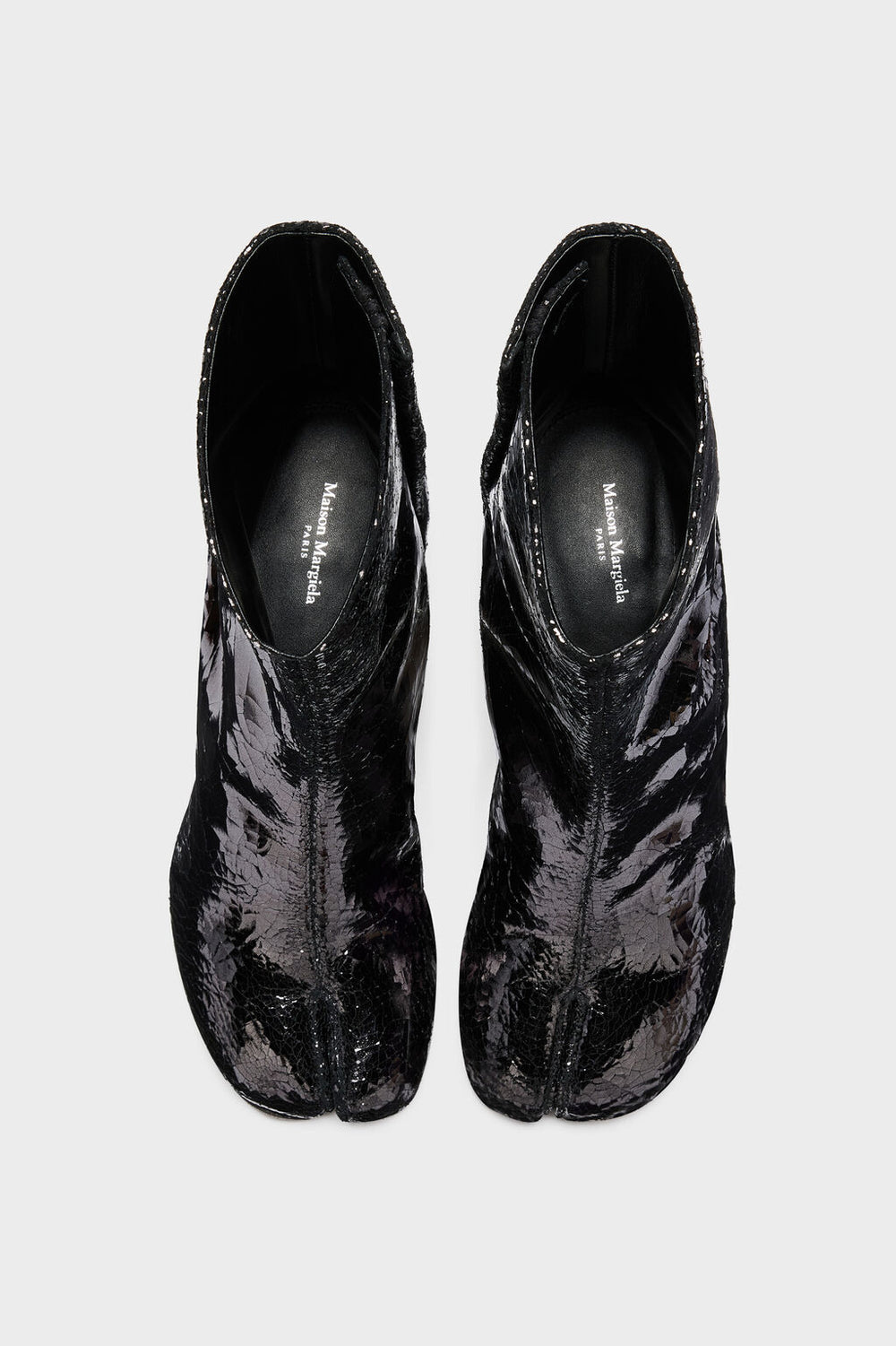 Maison Margiela Tabi broken mirror boots
