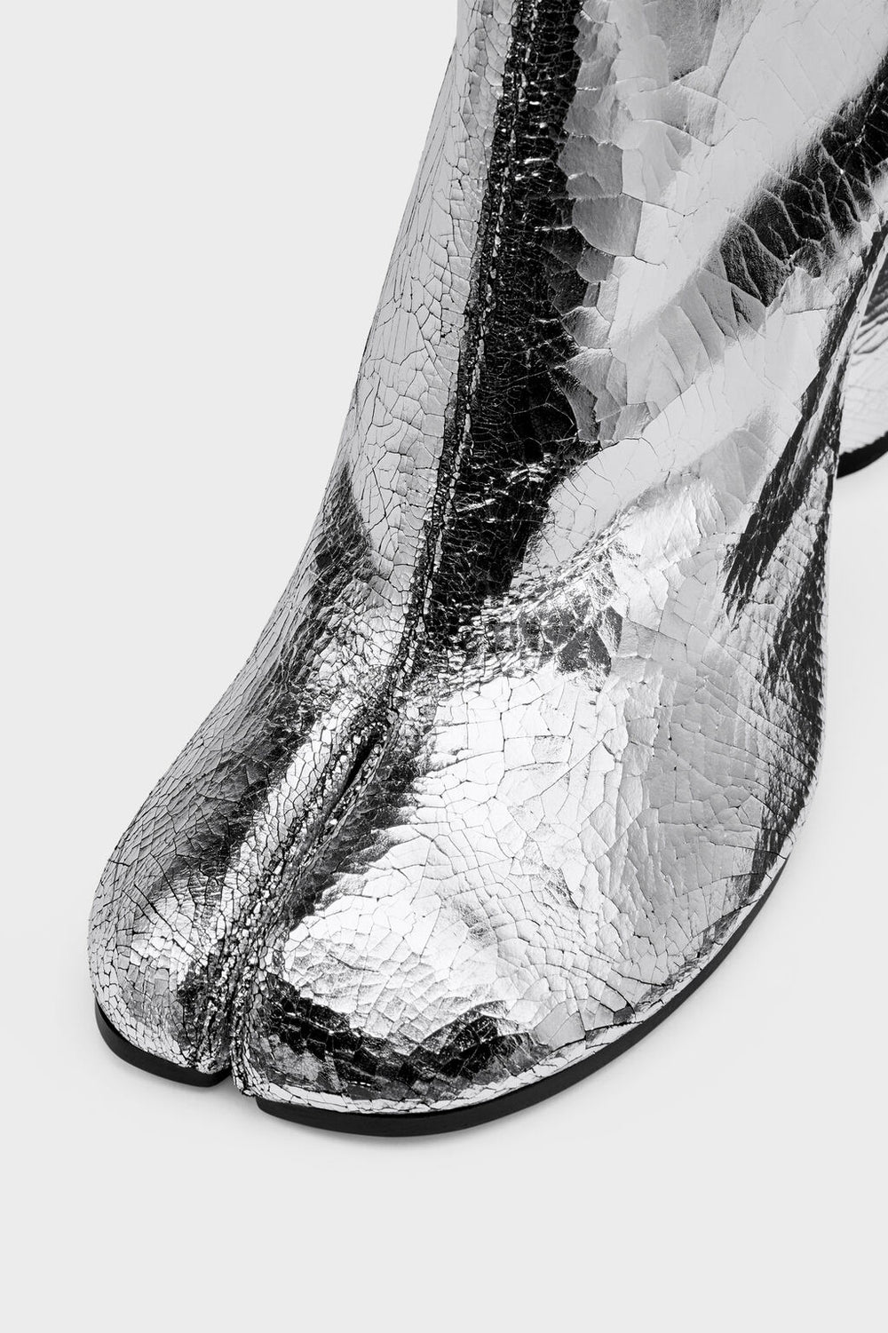 Maison Margiela Tabi broken mirror boots