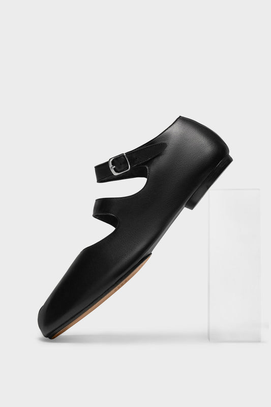 Tabi calfskin ballerinas