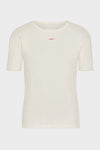 Maison Margiela Ribbed cotton t-shirt