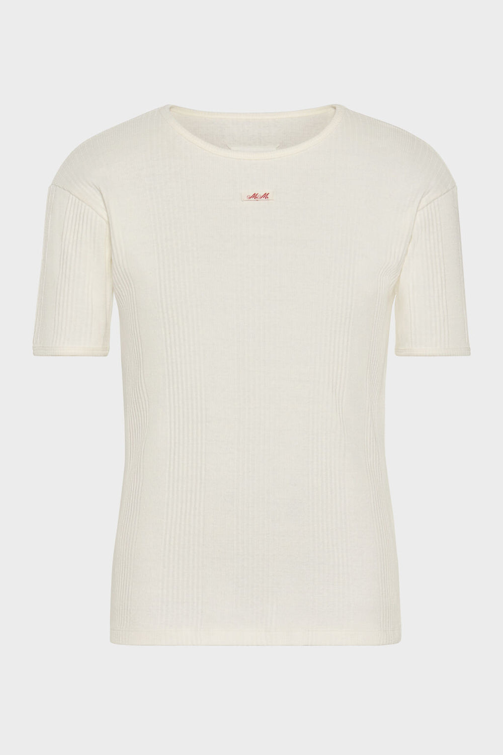 Maison Margiela Ribbed cotton t-shirt