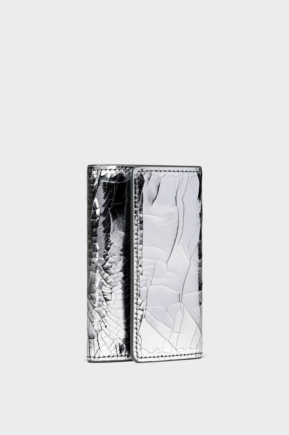 Broken mirror keyring wallet