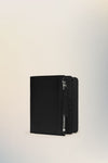 Leather flap wallet