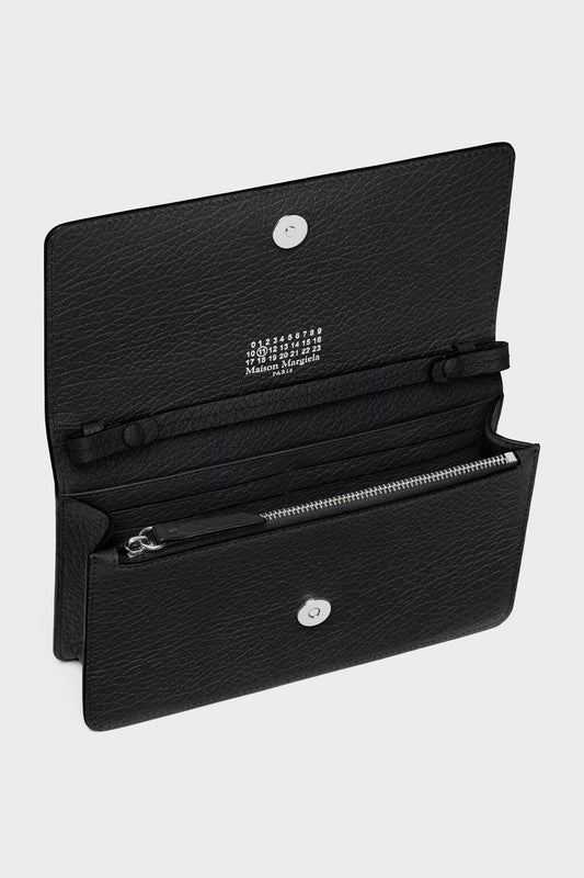 Four stitches chain wallet