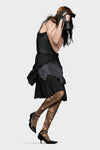 Snatched shoulder clutch bag small