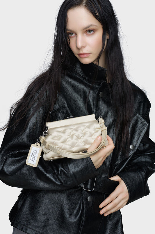 Glam Slam embroidery clutch small