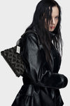 Glam Slam embroidery clutch small